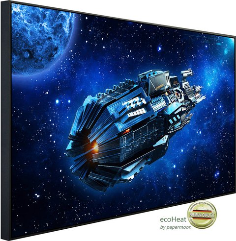 papermoon Infrarotheizung »EcoHeat - UFO«, Matt-Effekt - bunt