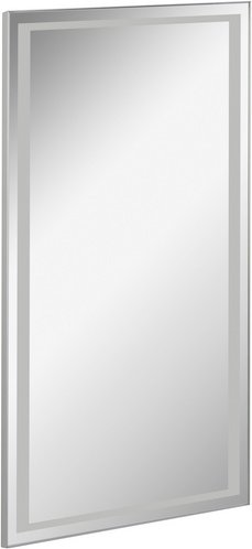 Thumbnail - FACKELMANN Spiegelelement, BxHxT: 40,5 x 70,5 x 2,2 cm, 6000 K, kaltweiß, 11.3W - grau