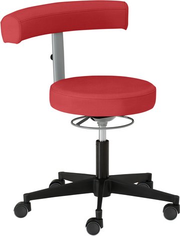 Thumbnail - Mayer Sitzmöbel Drehstuhl »1371«, BxH: 62 x 62 cm, rot