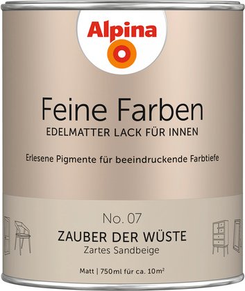 ALPINA Buntlack »Feine Farben«, 0,75 l, sandbeige