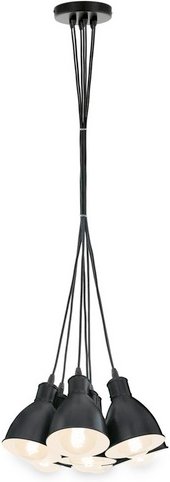 EGLO Pendelleuchte »PRIDDY«, E27, ohne Leuchtmittel - schwarz