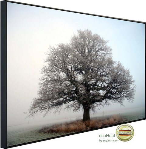 papermoon Infrarotheizung »EcoHeat - Baum auf Insel «, Matt-Effekt - bunt