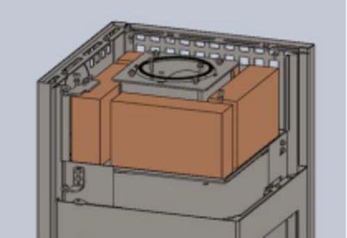 FIREPLACE Einsatz »Royal«, HxBxL: 247 x 150 x 64 mm, passen für: Royal - beige