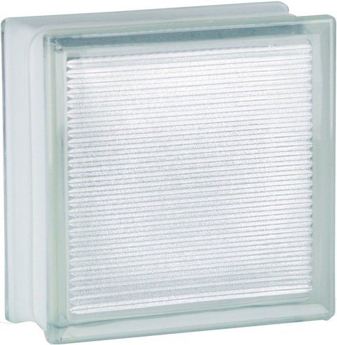 Thumbnail - Fuchs Design Glasbaustein, BxH: 190 x 190 mm - transparent