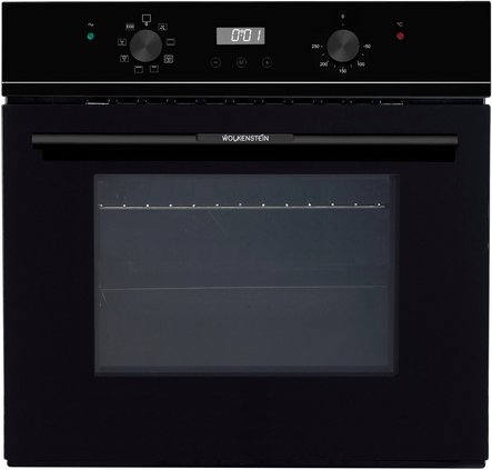 Wolkenstein Einbau-Backofen »WMO 80«, schwarz, BxHxT: 59,5 x 59,5 x 55 cm