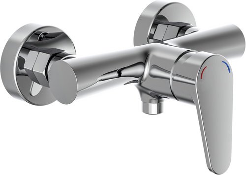 SCHÜTTE Armatur »Pico«, Messing, glänzend, ½" - silberfarben