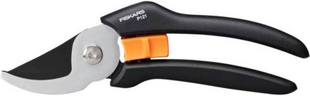 FISKARS Bypass-Gartenschere, ergonomisch geformt, max. Aststärke: 1,8 cm - orange | schwarz