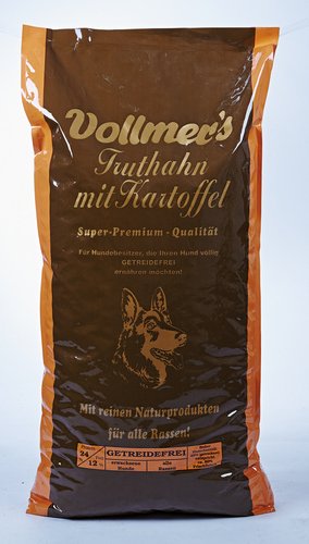 vollmers Hundetrockenfutter, 15 kg, Huhn/Kartoffel