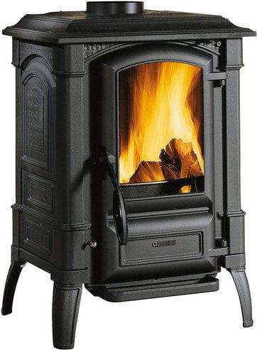 La Nordica-Extraflame® Kaminofen »Giulietta X«, schwarz, Gusseisen, 6,6 kW