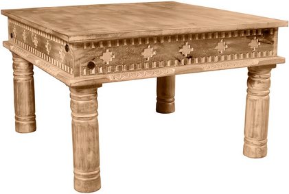 SIT Couchtisch »LAKADEE«, BxH: 70 x 40 cm, Mangoholz - beige