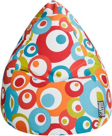 Sitting Point Sitzsack »BeanBag MALIBU XL«, türkis, BxH: 70 x 110 cm - tuerkis