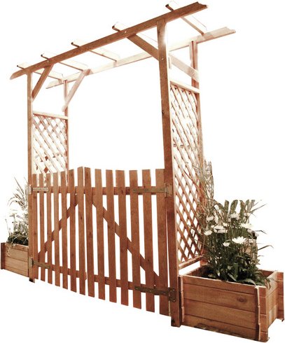 Thumbnail - PROMADINO Pergola »Bamberg«, Breite: 240 cm - braun