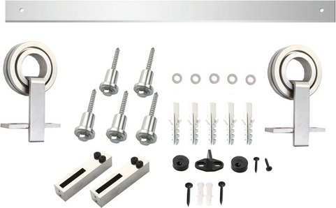 Intersteel Schiebetürsysteme »Modern Top« - silberfarben