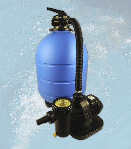 WEKA Sandfilteranlage »Maxi«, Max. Durchflussmenge: 10 m³/h - blau