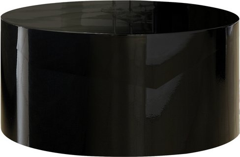 SalesFever Couchtisch, BxH: 60 x 30 cm, Mitteldichte Faserplatte (MDF) - schwarz