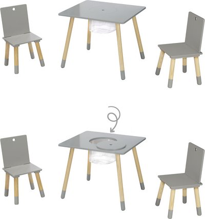 roba Sitzgruppe, grau