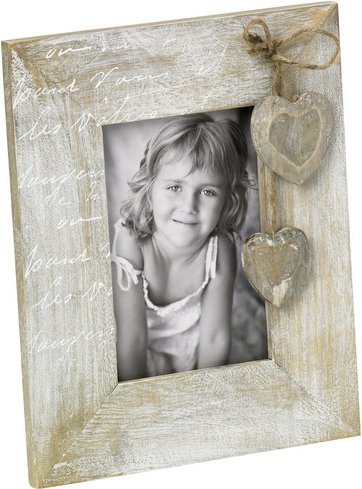 Walther Design Bilderrahmen »LE COEUR«, BxL: 18,7 x 23,7 cm, braun, Holz