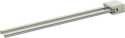 LENZ Handtuchhalter »PEARL«, Nickel-matt - silberfarben