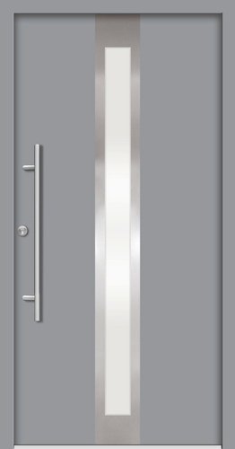 Splendoor Haustür »RHODOS Prime«, Aluminium, in verkehrsgrau