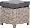 GARDEN IMPRESSIONS Lounge-Hocker »Milwaukee«, BxH: 46 x 48 cm, Aluminium - beige