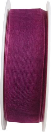 Flowerbox Bastelband »Chiffon« - lila
