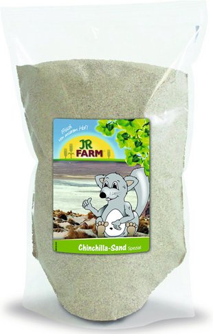 JR FARM Chinchillasand »Chinchilla-Sand Spezial«, 6 Beutel, 1,08 kg - beige