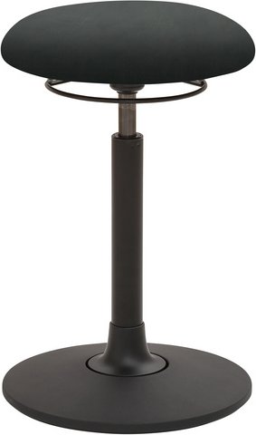 Mayer Sitzmöbel Hocker »1166«, Breite: 40 cm, höhenverstellbar, Kunstleder, schwarz