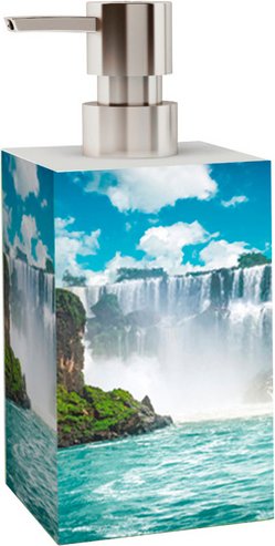 Sanilo Bad-Accessoire-Set »Wasserfall«, Blau, Rechteckig
