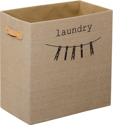 Thumbnail - FACKELMANN Wäschebox, BxHxT: 110 x 68,3 x 16 cm - beige