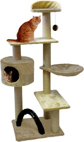 ROHRSCHNEIDER Kratzbaum, beige, BxH: 50 x 138 cm