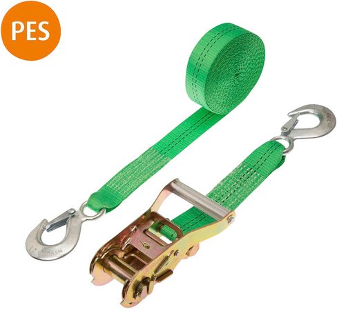 CONACORD Spanngurt, bis zu 1000 kg tragfähig, Polyester - gruen