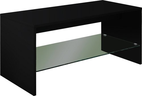 VCM Couchtisch »Wisal«, BxHxL: 40 x 40 x 90 cm - schwarz