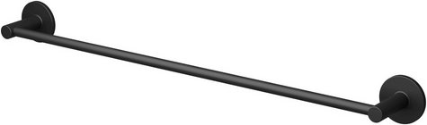 LENZ Badetuchhalter »NERO«, Schwarz-matt, Montageart: Kleben oder Bohren