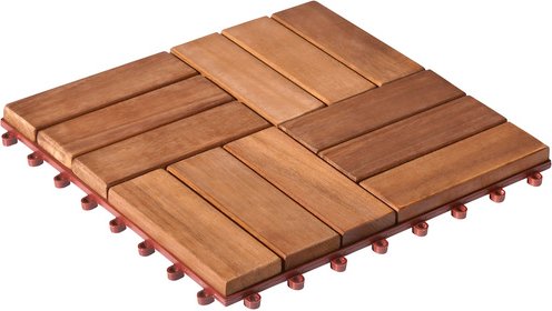 Mr. GARDENER Terrassenfliese - braun
