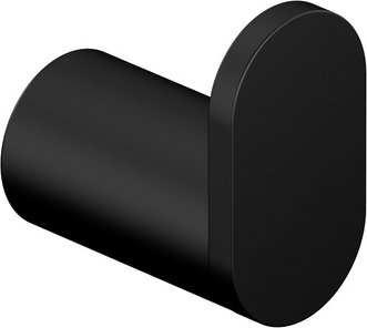 Chris Bergen Handtuchhaken „Ambra", Messing, schwarz matt