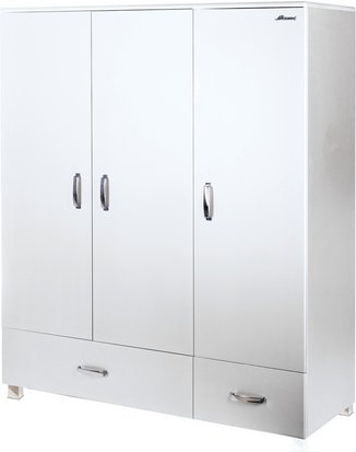 PHOENIX Kleiderschrank, BxHxT: 146 x 200 x 52 cm - grau
