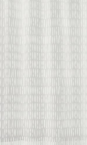 KLEINE WOLKE Duschvorhang »Zora«, BxH: 180 x 200 cm, Streifen, weiß - weiss