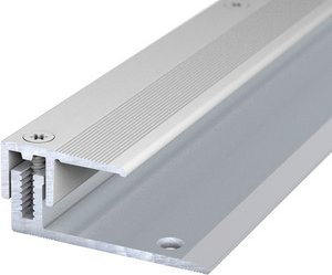 CARL PRINZ Abschlussprofil »LPS 220«, BxH: 50 x 13 mm, versenkt gelocht - silberfarben