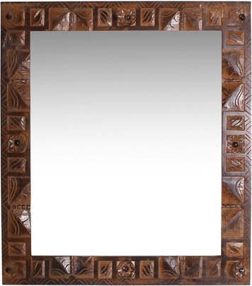 SIT Spiegel »ALMIRAH«, BxH: 68 x 79 cm, rechteckig - braun