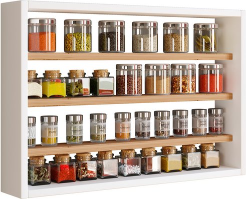 VCM Küchenregal »Esaldi«, BxHxT: 60 x 40 x 10 cm - braun