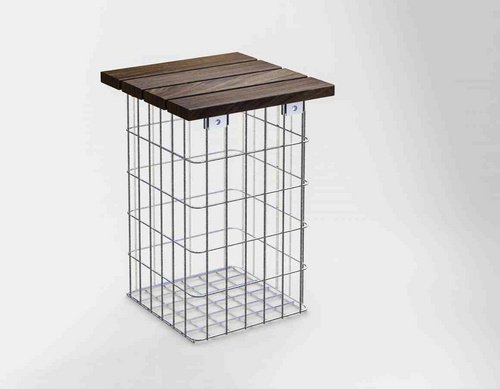 Gabiona Gabionen-Zubehör, galvanisch verzinkter Stahl - silberfarben