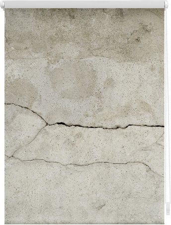 Lichtblick Rollo, Klemmfix, 120x150 cm, Beton, grau