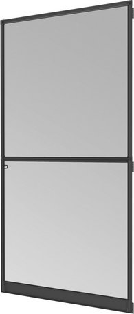 WINDHAGER Insektenschutz, IS Plus Rahmen Tür 100x210 cm, anthrazit - schwarz