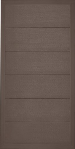 Mr. GARDENER Zaunelement »Moglia«, WPC, HxL: 180 x 90 cm - braun