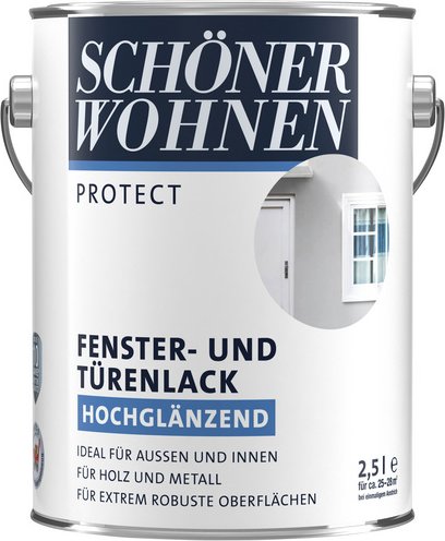 Thumbnail - SCHÖNER WOHNEN FARBE Fenster- und Türlack, reinweiß , hochglänzend - weiss