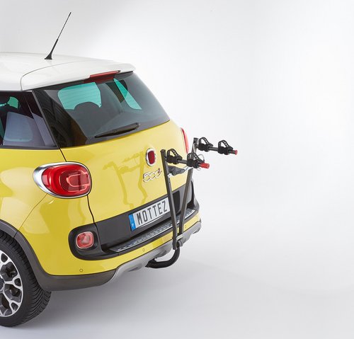 Fahrradträger, für die Kupplung, für 2 Fahrräder - schwarz