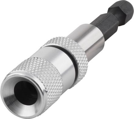 Thumbnail - WOLFCRAFT Bithalter »2425000«, 1/4"-Sechskant - silberfarben