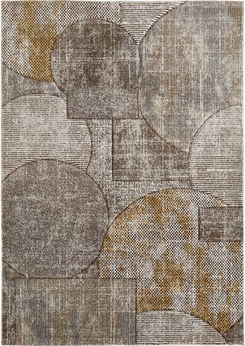 LUXORLIVING Teppich »Torrent«, 160x230 cm, gelb multi - grau