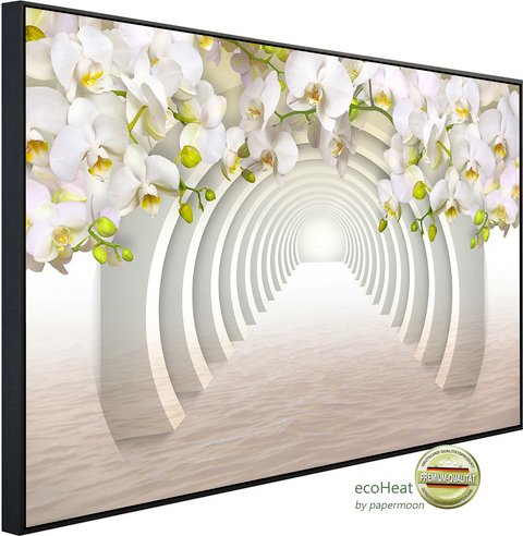 papermoon Infrarotheizung »EcoHeat - Abstrakt 3D Effekt«, Matt-Effekt - bunt