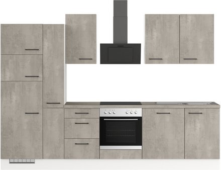 IMPULS Küchen Küchenzeile »IP 1200« - beige